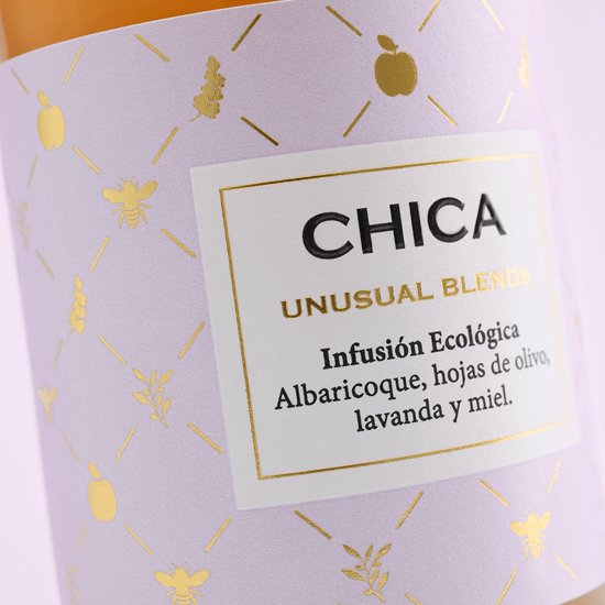 Chica · Apricot, olive leaves, lavender and honey