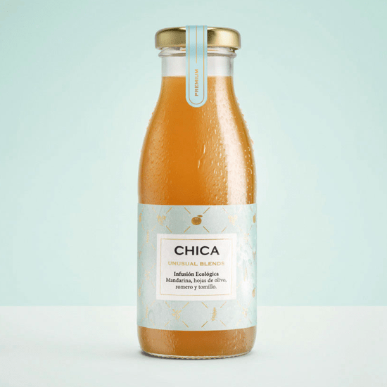 Chica · Mandarin, olive leaves, rosemary and thyme