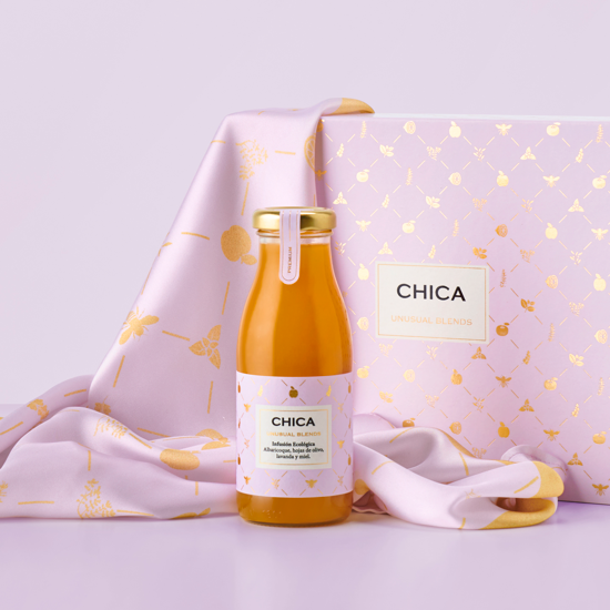 Chica · Apricot, olive leaves, lavender and honey