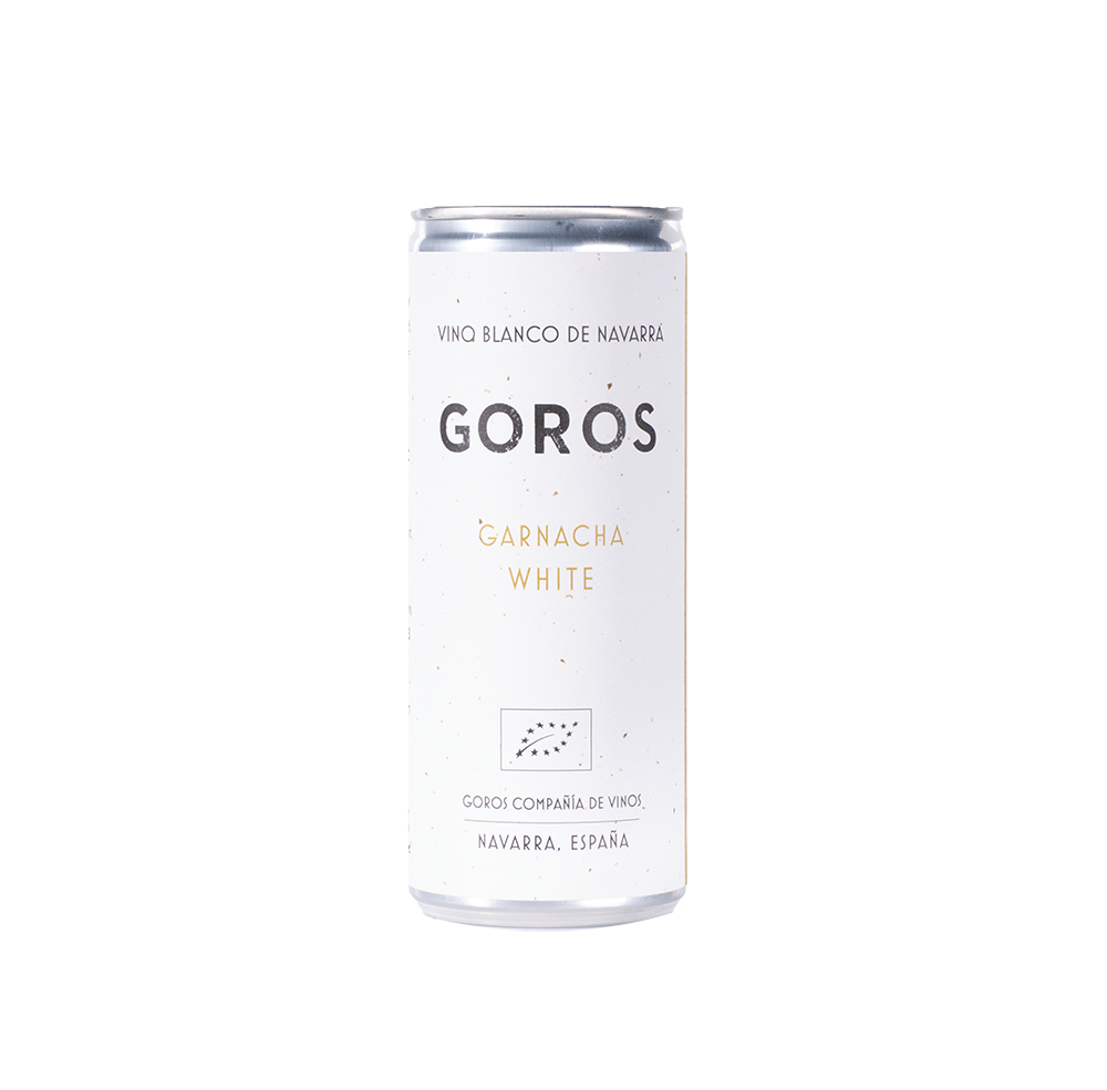 GOROS canned white wine