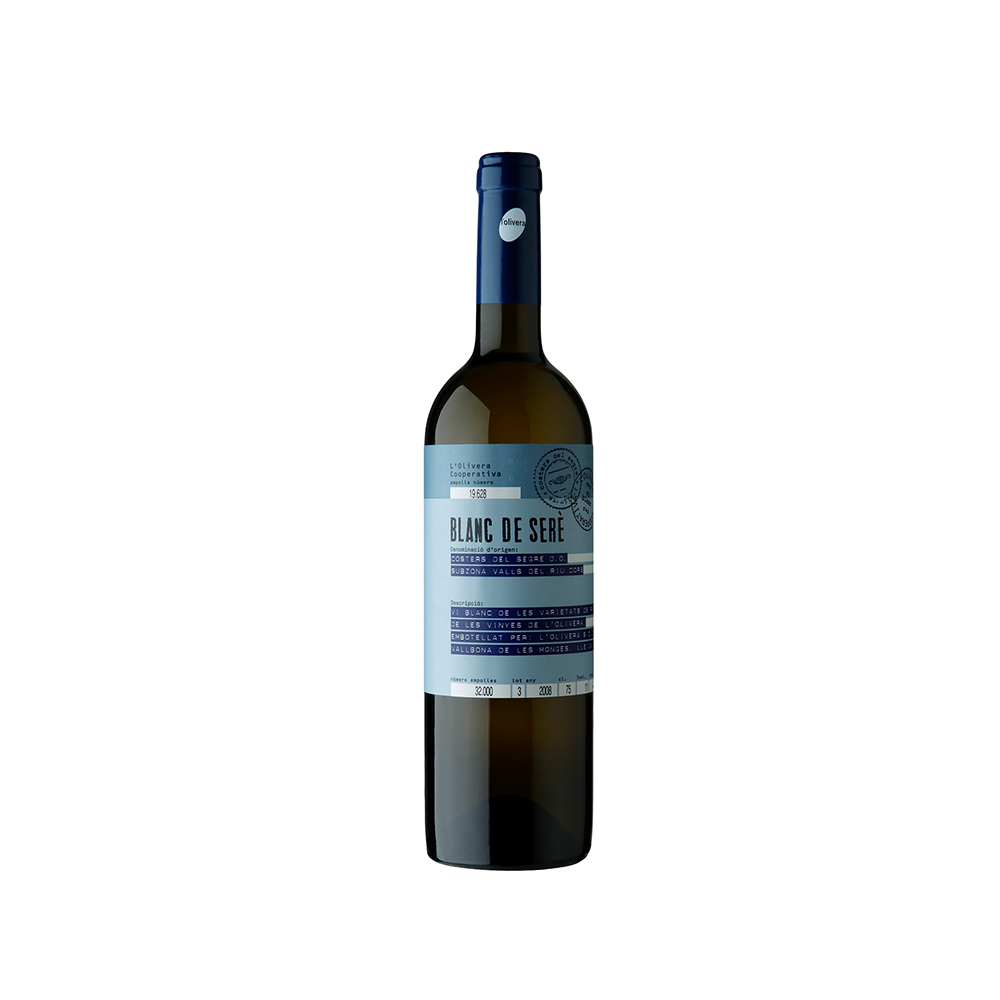 L'Olivera wine cellar · Blanc de Serè