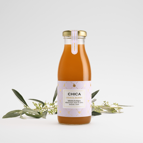 Chica · Apricot, olive leaves, lavender and honey