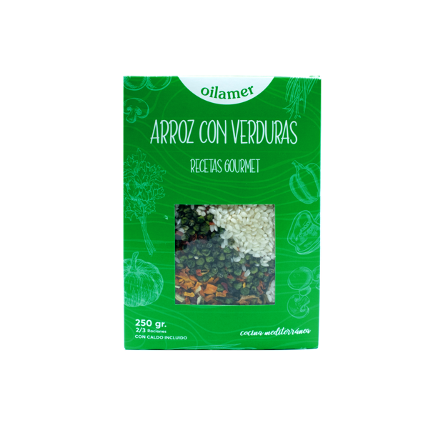 Oilamer · Rice with vegetables