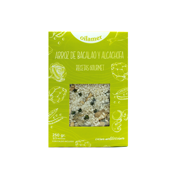 Oilamer · Rice with codfish